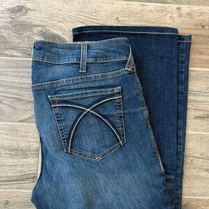 Ariat Women's Boot Cut Jeans - Dark Blue